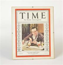 Time Magazine Cover mit Walt Disney