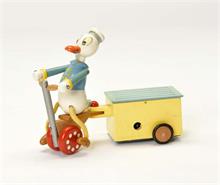 Donald auf Lastenrad