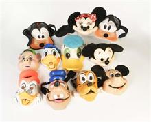 12 Mützen, Masken + Hüte mit Disney Motiven