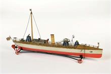 Bing, Torpedo Boot mit Dampfantrieb