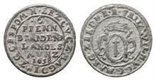 Brandenburg Preußen, Friedrich Wilhelm 1640-1688, 6 Pfennig 1658