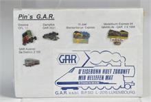 G.A.R., 5 Eisenbahn-Pins