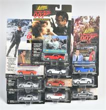 Johnny Lightning, 10 James Bond Autos