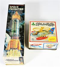 2 Originalkartons, Space Frontier & Space Helicopter