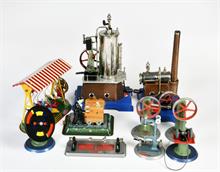 Wilesco, Dampfmaschine + diverse Antriebsmodelle