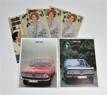 BMW u.a., Prospekt 1600, 2000, Zeitschrift 1961