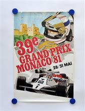 2 Plakate, Monaco Grand Prix
