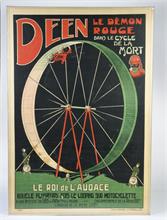 Plakat "Deen Le Demon Rouge"