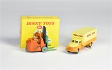 Dinky Toys, LKW mit 3 Palletten, Fork Lift Truck