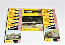 Faller, Modellbau Magazin, Hefte Nr. 1, 4, 8, 30-34, 45, 47, 52, 56, 83