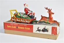 Modern Toys, Santa Claus auf Rentier Kutsche