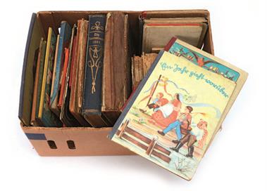Sehr großes Konvolut beschädigter Kinderbücher-Vorkrieg-
