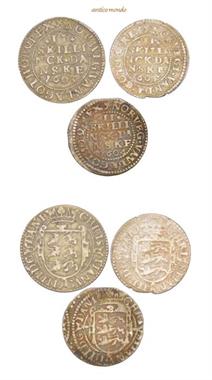 Dänemark , Christian IV., 1588-1648, 2 Skilling, 1603, 1604, 1605