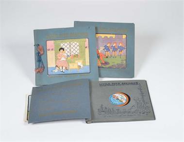 Little Tots' Records - 3 Bücher mit Schallplatten für Kinder