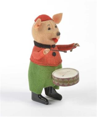 Schuco, Schwein mit Trommel