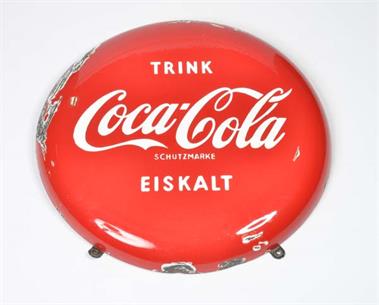 Emailleschild "Coca Cola"