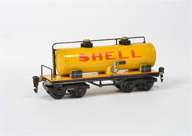 Märklin, Kesselwagen "Shell" mit gelbem Boden