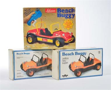 Schuco/Nutz, 3 Beach Buggys