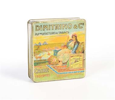 Dimitrino + Co, Zigaretten Box