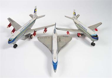 3 Flugzeuge Lufthansa