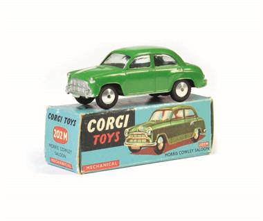 Corgi Toys, Morris Cowley Limousine (202 M), grasgrün