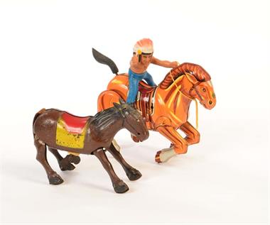 MTU u.a., Pferd + Indianer