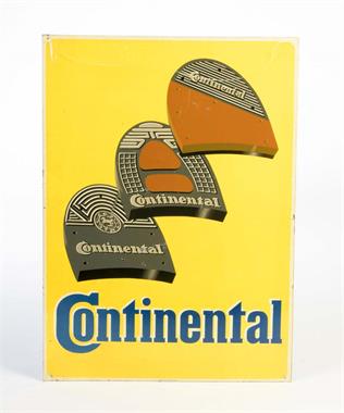 Blechschild "Continental Absätze"
