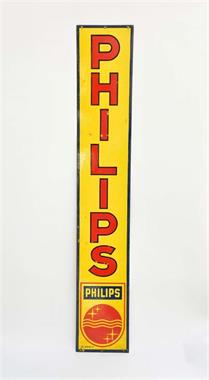 Emailleschild "Philips"