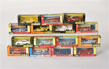 Solido, 15 Modelle (Porsche, Ferrari u.a.)