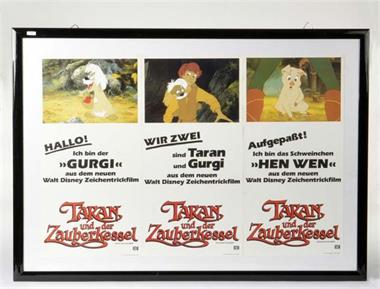 3 Aushangplakate "Tarzan und der Zauberkessel"