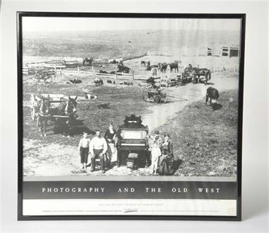 Plakat "Photography and the Old West"