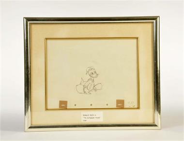 Zeichnung "Donald Duck in : The Autograph Hound 1939"