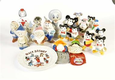 22 Disney Porzellanfiguren