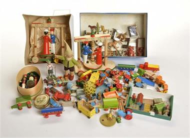 Erzgebirge, Miniaturen + Spielzeug
