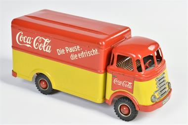 Arnold HM, DAF Lkw mit Kofferaufbau "Coca Cola"