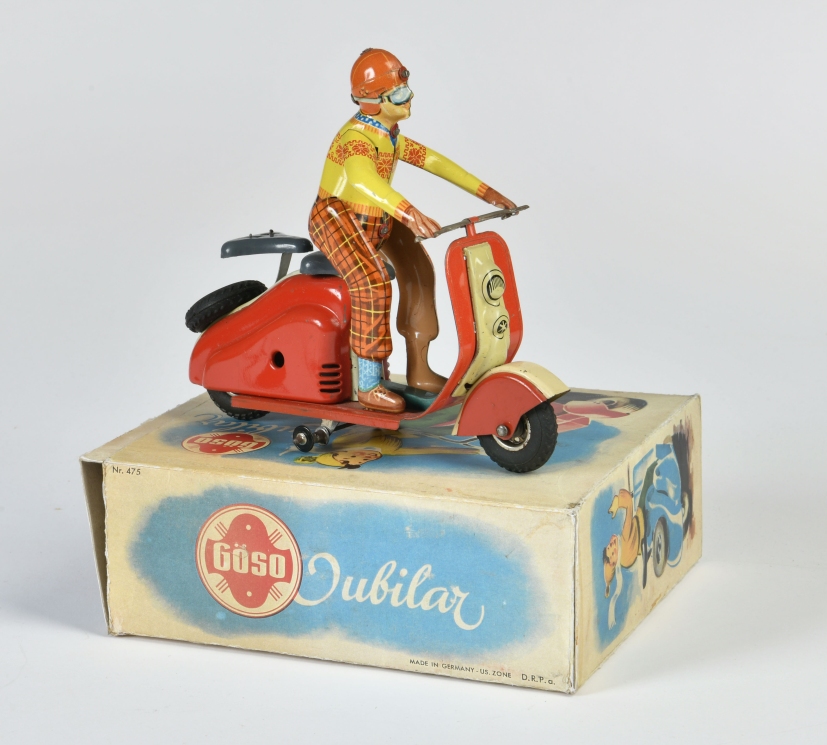 A Goso Jubilar c/w Scooter, German 1950s - auctions & price archive