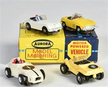 Aurora, Mercedes, Jaguar, Dune Buggy, Indianapolis Racer
