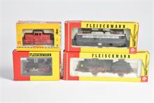 Fleischmann, 4 Loks