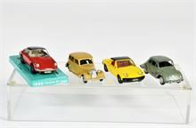 Märklin, Lion Car, Dinky Toys, 4 Fahrzeuge