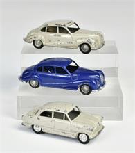 Märklin, 2x BMW 501 & Ford Taunus