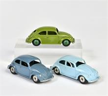 Dinky Toys, 3x VW Käfer