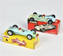 Solido, Lola V8 Climax FI & Harvey Indianapolis Rennwagen