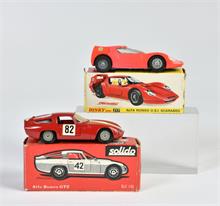 Solido, Alfa Romeo GTZ &  Dinky Toys 216 Alfa Romeo