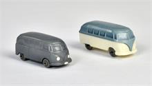 Wiking, 2x VW Bus unverglast