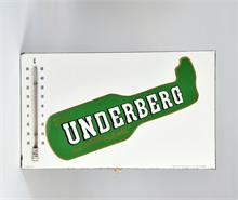 Underberg Thermometer, Emailschild
