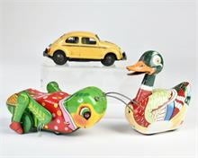 VW Käfer, Grashüpfer & Ente