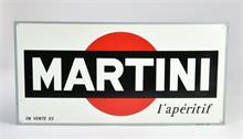 Martini, Blechschild