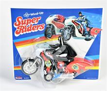 Super Riders Batman auf Motorrad