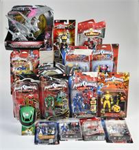 Sammlung Power Ranger Figuren