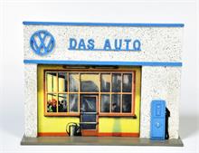 Schaufenster Display VW Das Auto Tankstelle